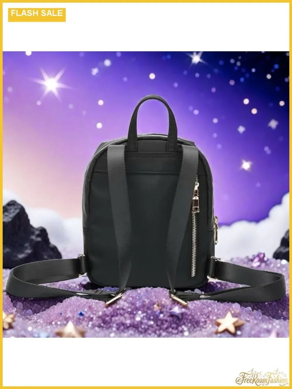 Mini Backpack Water-Resistant Nylon Casual Daypack